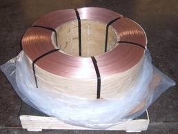 Rustproof Φ 1.55mm Motorcycles Tire Bead Wire , Bronze Coated ASTM Steel