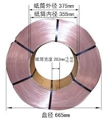 Motor High Tensile Strength Bead Wire 1950N , Diameter 2.4MM Tempered