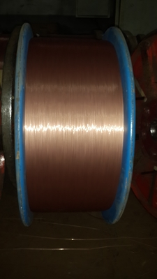 Fio de aço revestido de bronze de AISI ASTM, diâmetro do fio 1.85MM do grânulo do pneumático 1860Mpa