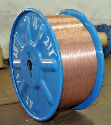 De JIS do plano o GB de fio de aço do pneu revestiu pelo cobre 1.4MM, inoxidável 1980Mpa elástico