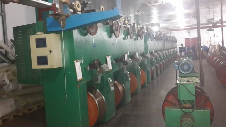 Fio de aço folheado 096mm de cobre de alta elasticidade para automóveis