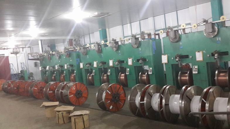 Sistema de controlo chapeado bronze do computador automático de Rod de fio de aço